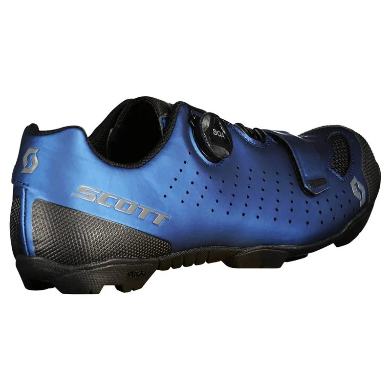 Велотуфлі SCOTT MTB COMP BOA metallic blue/black