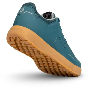 Велотуфли SCOTT W MTB SHR-ALP FLAT LACE petrol blue/mint green 