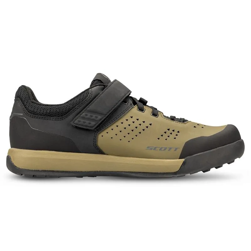 Велотуфлі SCOTT MTB SHR-ALP LACE STRAP black/fir green 