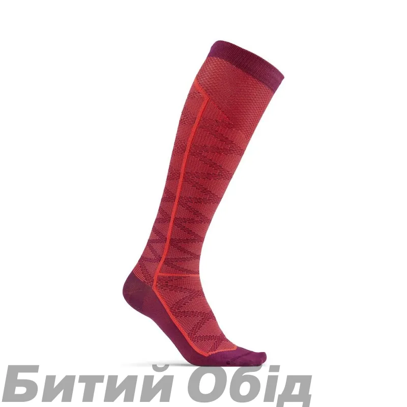 Носки CRAFT Compression Pattern Sock red 