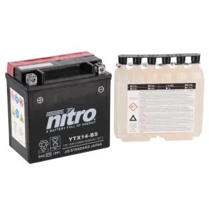 Акумулятор AFAM NITRO AGM Open Battery [12 Ah], CCA 200 (A)