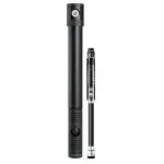 Мининасос Crankbrothers KLIC HV GAUGE, алюминиевый, с манометром, presta/schrader, 110psi / 7.6 bar, черный Мининасос Crankbrothers KLIC HV GAUGE, алюминиевый, с манометром, presta/schrader, 110psi / 7.6 bar, черный