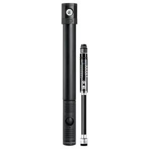 Мининасос Crankbrothers KLIC HV GAUGE, алюминиевый, с манометром, presta/schrader, 110psi / 7.6 bar, черный Мининасос Crankbrothers KLIC HV GAUGE, алюминиевый, с манометром, presta/schrader, 110psi / 7.6 bar, черный