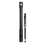 Мининасос Crankbrothers KLIC HP GAUGE, алюминиевый, с манометром, presta/schrader, 120psi / 8.3 bar, черный Мининасос Crankbrothers KLIC HP GAUGE, алюминиевый, с манометром, presta/schrader, 120psi / 8.3 bar, черный