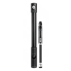 Мининасос Crankbrothers KLIC HP GAUGE, алюминиевый, с манометром, presta/schrader, 120psi / 8.3 bar, черный Мининасос Crankbrothers KLIC HP GAUGE, алюминиевый, с манометром, presta/schrader, 120psi / 8.3 bar, черный