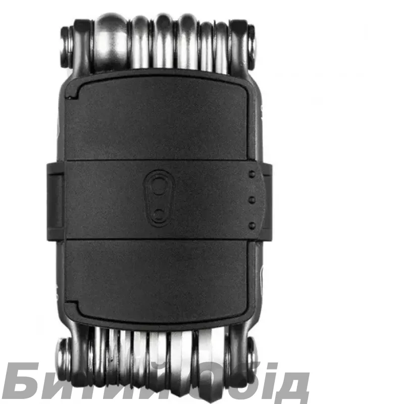 Мультитул Crankbrothers M13, 2/2.5/3/4/5/6/8мм, T10, T25, Phillips #1 #2, flat #2, інструмент для безкамерних шин, чорний