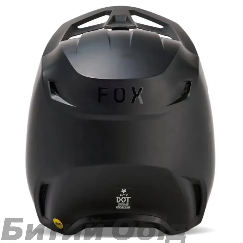 Шлем FOX V1 SOLID HELMET [Matte Black]