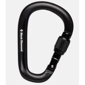 Карабин Black Diamond PearLock Screwgate (Black)