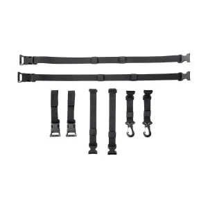 Набір ремішків з пряжками Tasmanian Tiger Pouch Harness Adapter (Black)