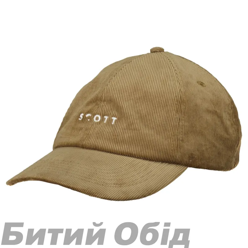 Кепка SCOTT CORDUROY cream beige