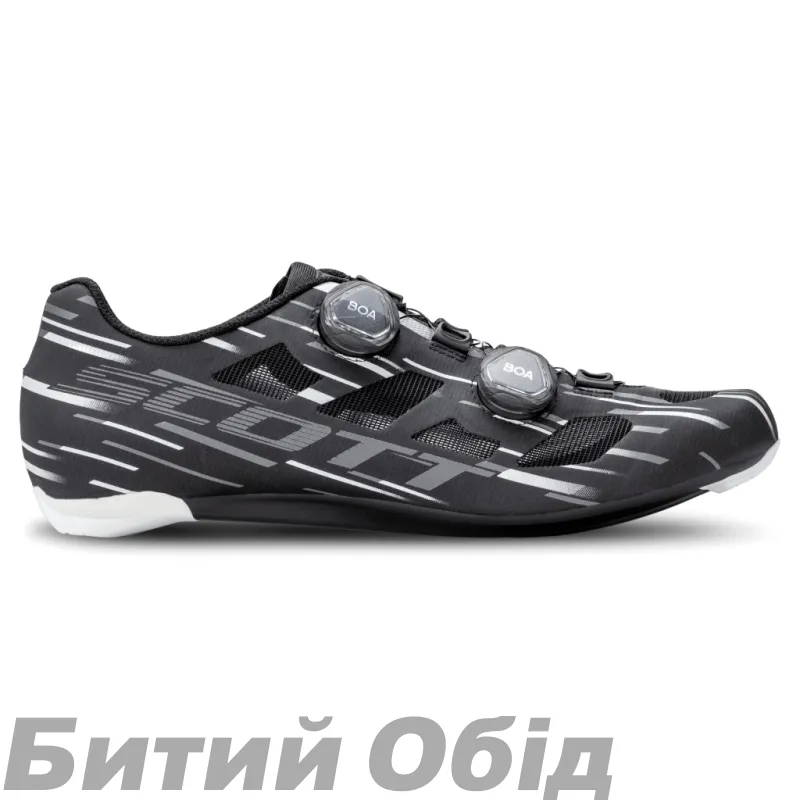 Велотуфлі SCOTT ROAD VERTEC VENT BOA black/white 