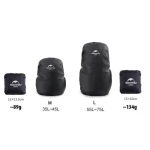 Чохол для рюкзака Naturehike NH19PJ041,чорний