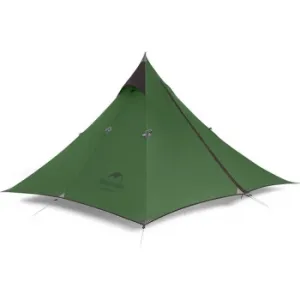 Палатка сверхлегкая с острой верхушкой Naturehike NH17T030-L, темная зеленая