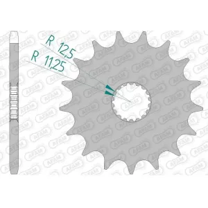 Звезда AFAM Shaft Sprocket 520, 15z