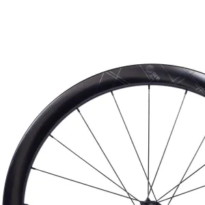 Колесо пер. + задн. 28" ERE GENUS II CL45 CARBON, Road, 100x12/142x12, CL, HG11, tubeless, черный сатин