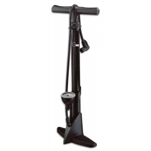 Насос для підлоги Green Cycle GPF-043P пластиковий з манометром, presta+schrader, 160psi