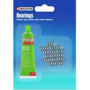 Ремкомплект для втулок Weldtite 06175 шарики 1/4" х 24шт + смазка 5гр
