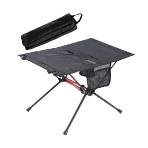 Раскладной стол облегченный Naturehike NH19Z027-Z, сетка/алюминий, черный