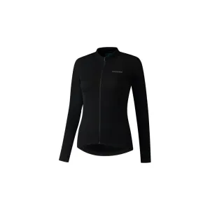 Велоджерсі жіноча Shimano ELEMENT LONG SLEEVE чорна