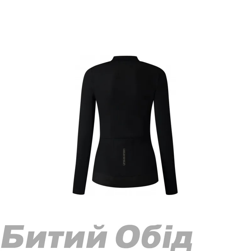 Велоджерсі жіноча Shimano ELEMENT LONG SLEEVE чорна