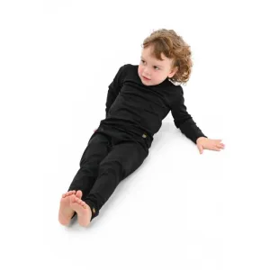Термоштаны Turbat Yeti Bottom Kids anthracite black - черный