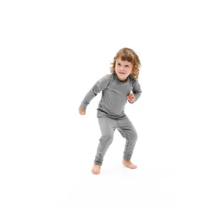 Термоштаны Turbat Yeti Bottom Kids cloudburst grey - темно-серый