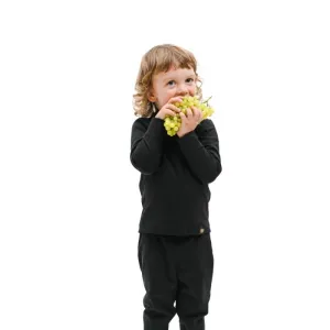 Термофутболка Turbat Yeti Top Kids anthracite black - черный