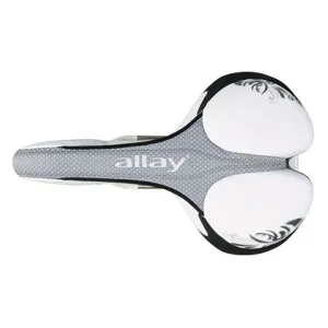 Седло Allay Racing Sport 2.1W M бел/черн