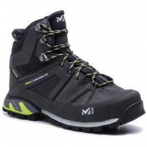 Ботинки MILLET HIGH ROUTE GTX BLACK/ACID GREEN 