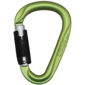 Карабин Rock Empire Carabiner AL : Smart _ HMS . 2T / Lime 