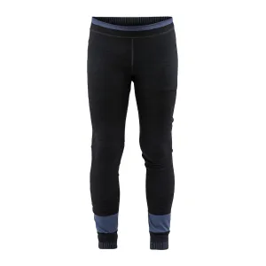 Термоштаны Craft Fuseknit Comfort Pants Junior black |blue 122-128