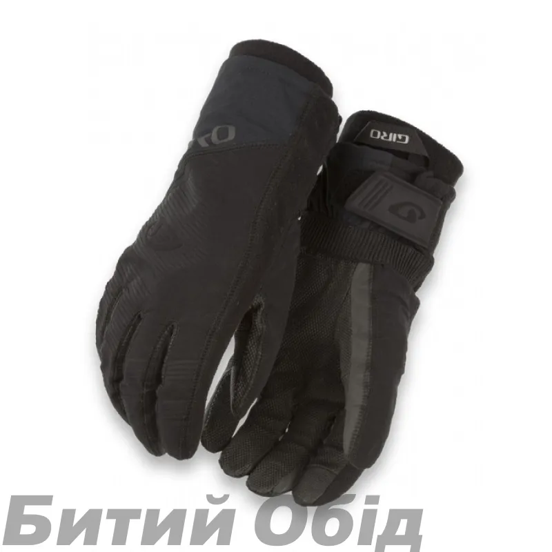 Велорукавиці термо довг пал Giro 100 Proof чорн