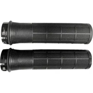 Грипсы Green Cycle GGR-415 130mm черные с одним черным замком