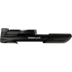 Мининасос Green Cycle GPM-041CP, пластиковый с манометром, Presta+Schrader, 120psi Мининасос Green Cycle GPM-041CP, пластиковый с манометром, Presta+Schrader, 120psi