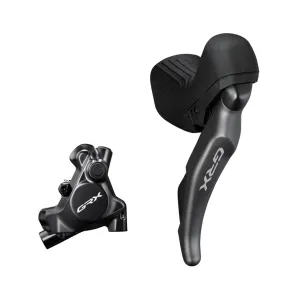 Тормоз гидравл диск SHIMANO RX820 GRX, задний (правая торм. ручка/шифтер ST-RX820 12-скор, BR-RX820, гидролиния 1700мм)