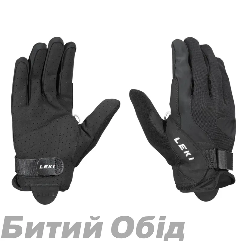 Перчатки Leki Summer Shark Long black 10