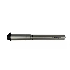 Мининасос Green Cycle GPM-1871A алюминиевый с манометром, Presta+Schrader, 120psi Мининасос Green Cycle GPM-1871A алюминиевый с манометром, Presta+Schrader, 120psi