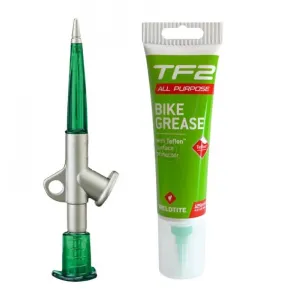 Набор Weldtite 06009 содержит пистолет 06008 + смазка консистентная 02019 Bike Grease with Teflon™, 125мл