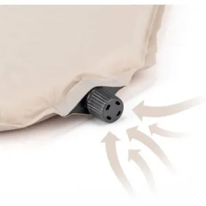 Самонадувающийся матрас одноместный Naturehike NH20DZ002, 30 мм, бежевый