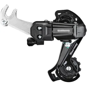 Перемикач задній Shimano RD-TY200-GS-B TOURNEY 6/7-швидк, гак, довгий важіль