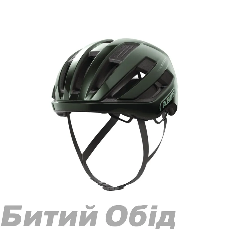 Велошолом спортивний ABUS WINGBACK moss green 