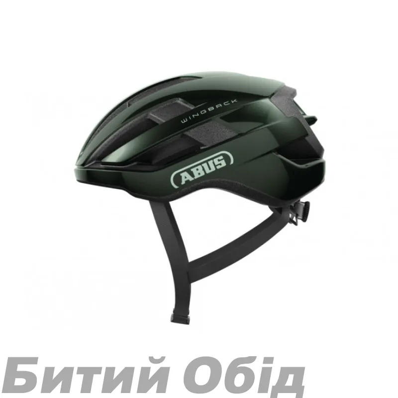 Велошолом спортивний ABUS WINGBACK moss green 