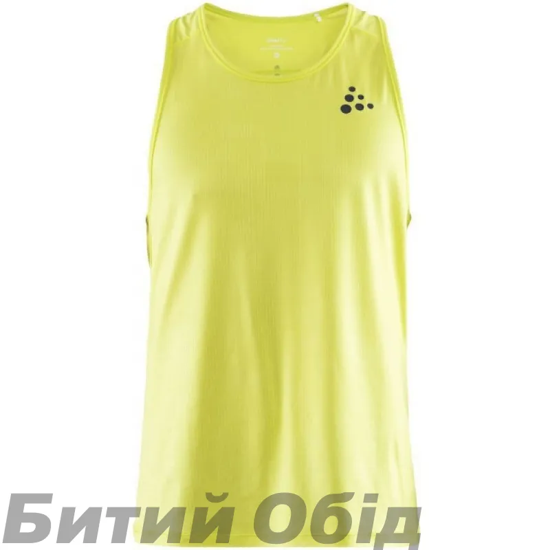 Майка Craft Shade Singlet Man Yellow 