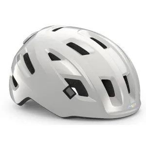 Шолом MET E-MOB CE WHITE | GLOSSY 