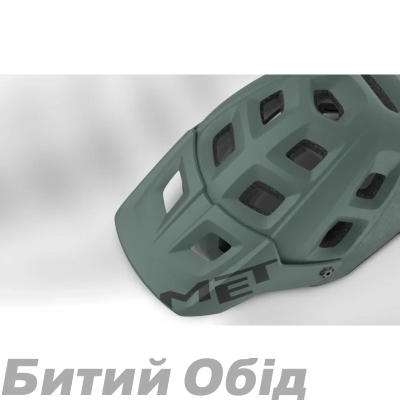 Шолом MET Terranova Black Red | Matt Glossy