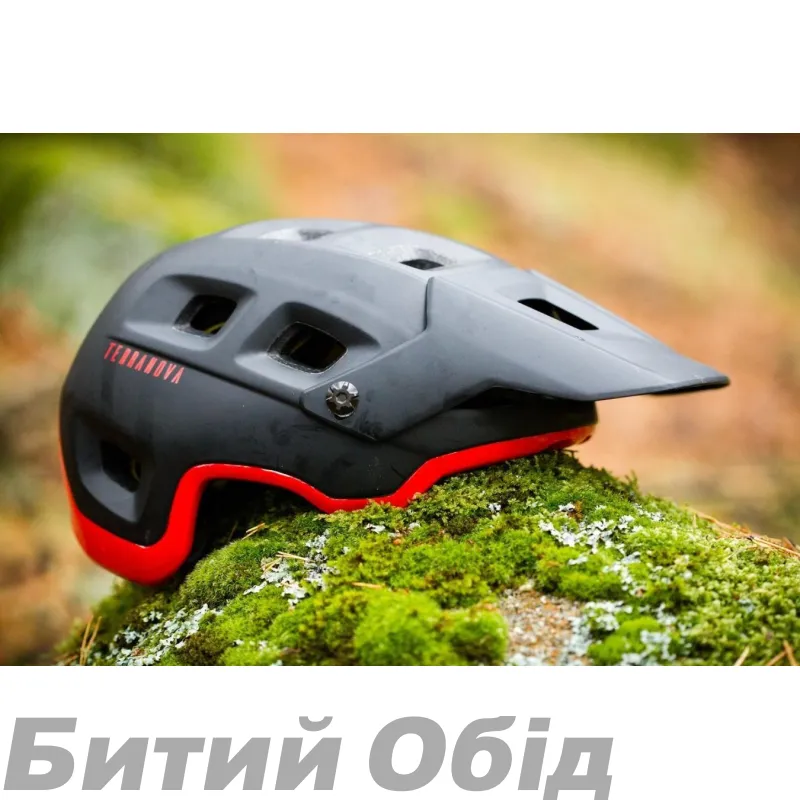 Шолом MET Terranova Black Red | Matt Glossy