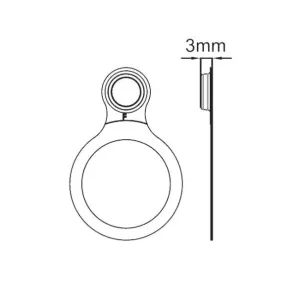 Магнит для датчика скорости TEKTRO SP-SS20 center lock