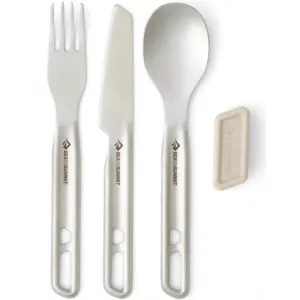 Набор столовых приборов Sea to Summit Detour Stainless Steel Cutlery Set - нож, вилка, ложка