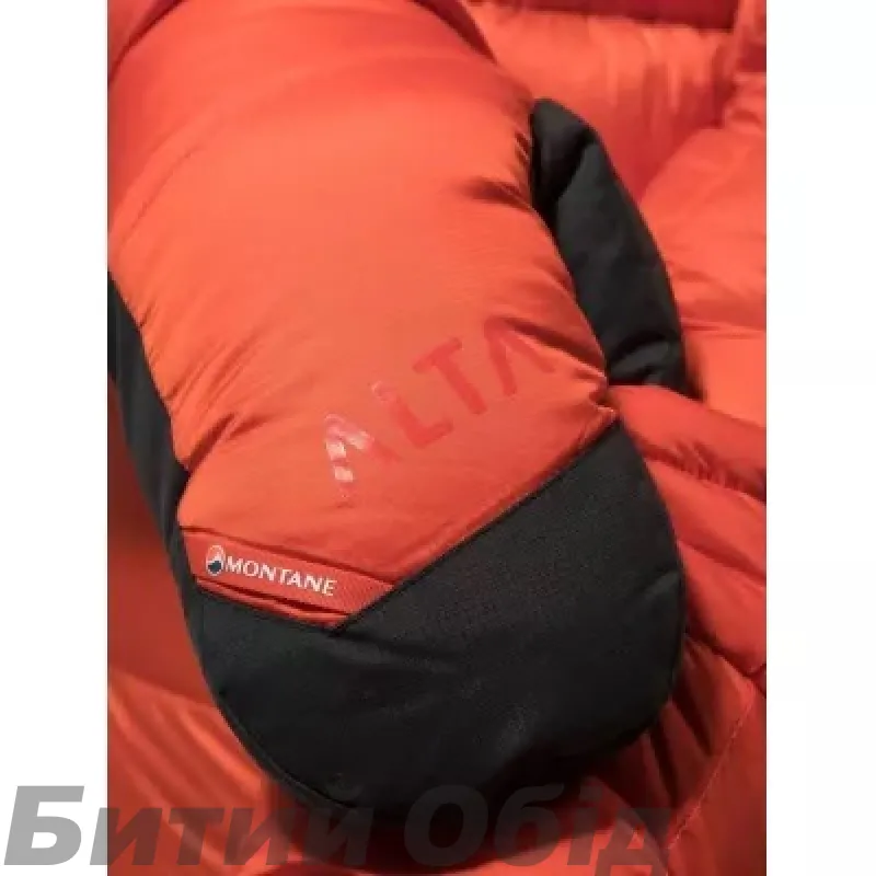 Рукавиці Montane Alpine 850 Down Mitt, firefly orange 