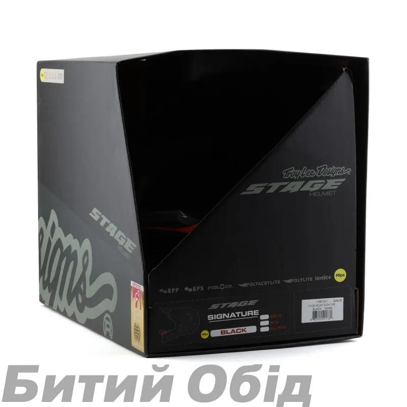 Вело шолом TLD Stage Helmet SRAM [VECTOR RED] 